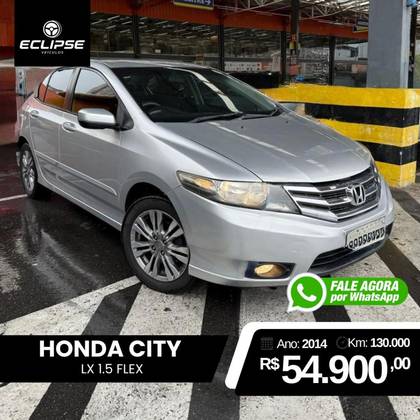 HONDA CITY 1.5 LX 16V FLEX 4P AUTOMÁTICO